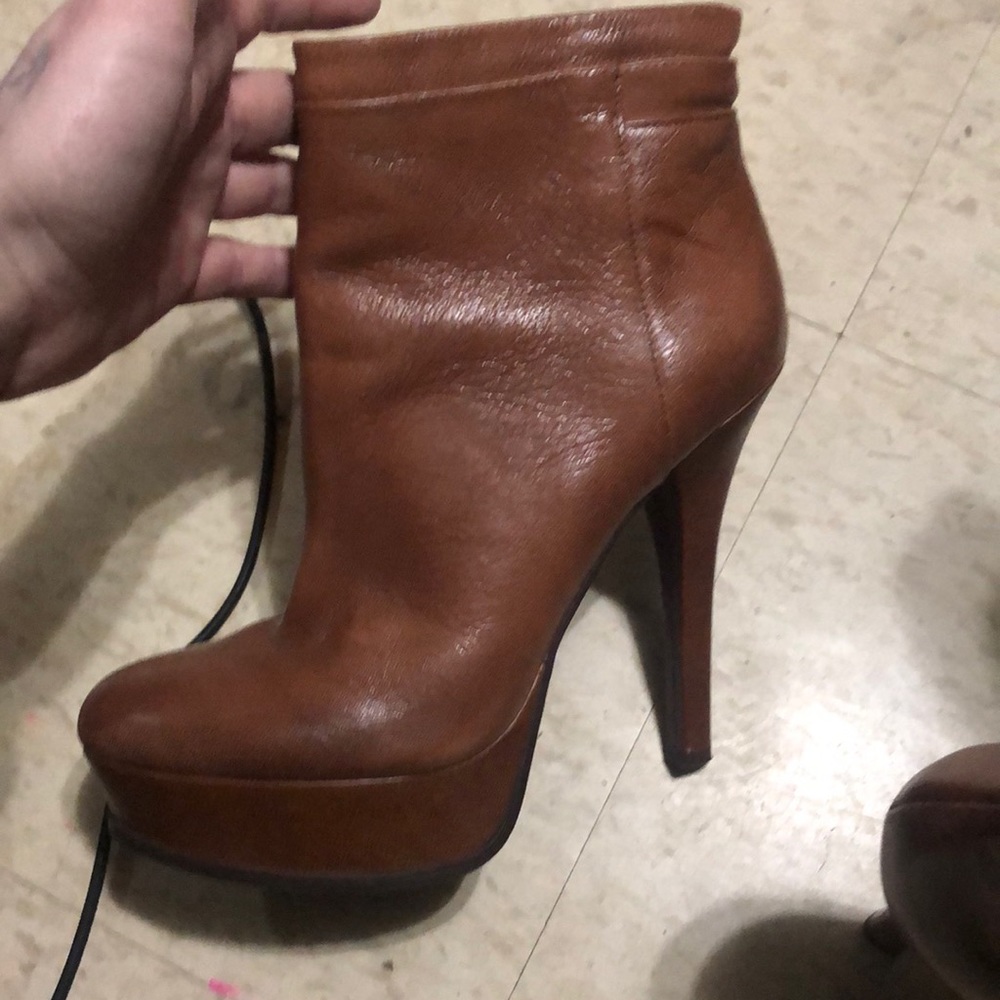 NINE WEST Size 8M NWLIKEAQUEEN LEATHER UPPER 0912